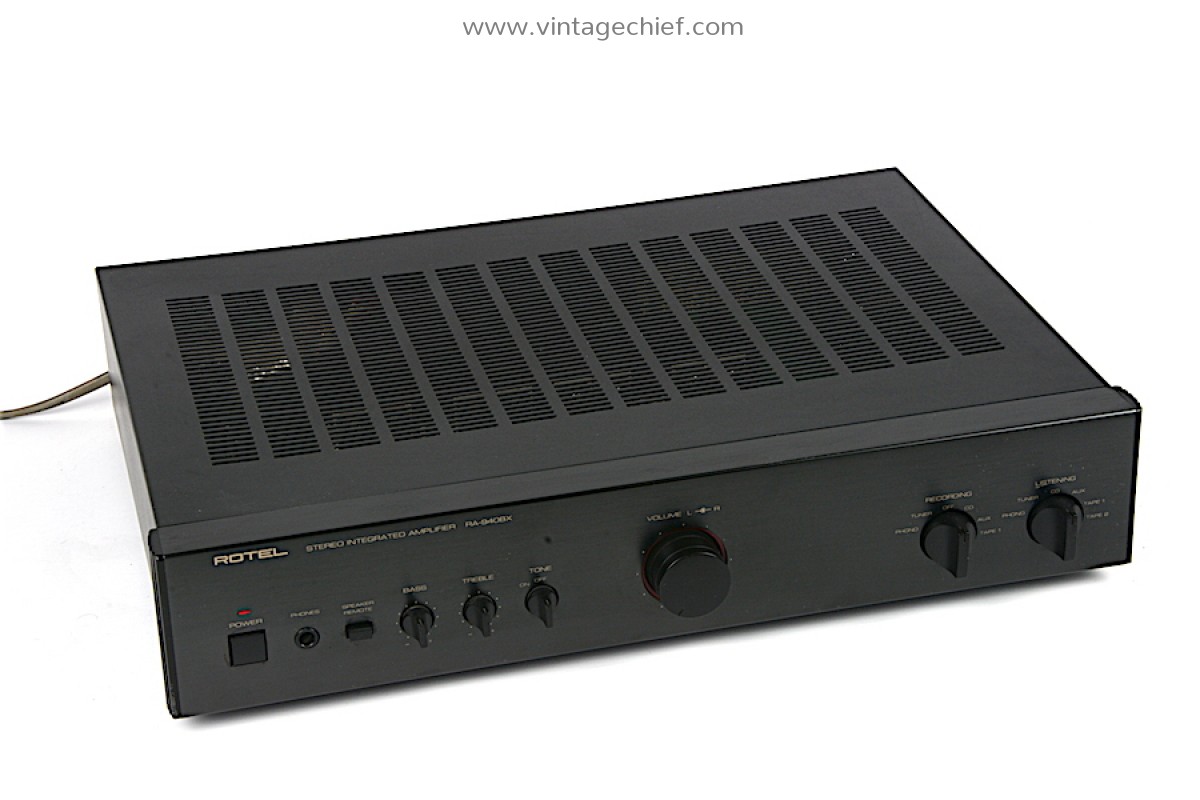 Rotel RA-940BX Amplifier - Serviced - Phono MM MC