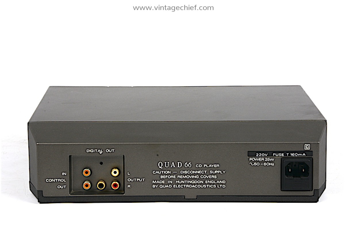 ☆銘機TDA1541A搭載 QUAD クォード 66 CDプレーヤー☆