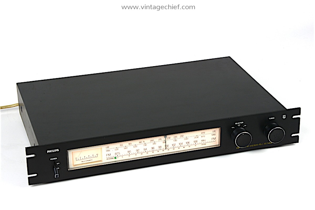 Philips 22AH170 FM AM Tuner | Illuminated Tuner Scale | Analog Tuner