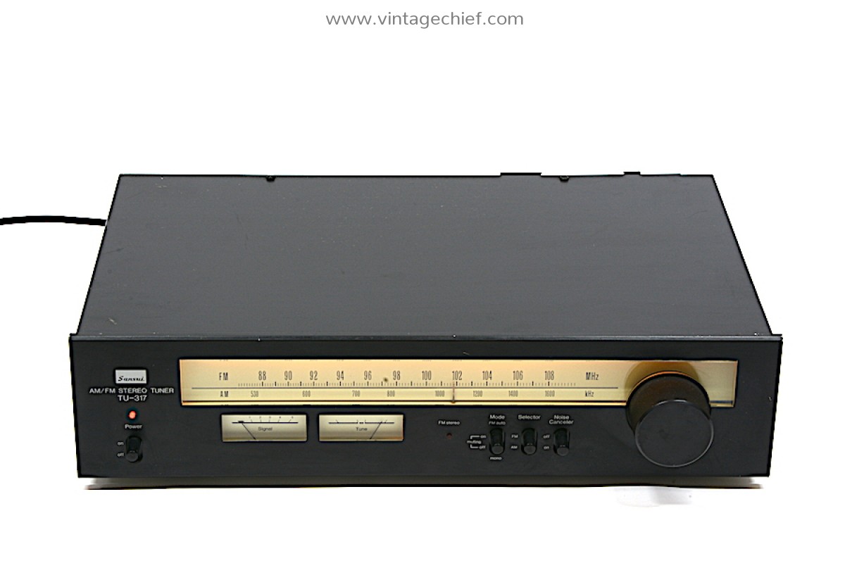 Serviced Sansui TU-317 FM AM Tuner | Vintage | Radio