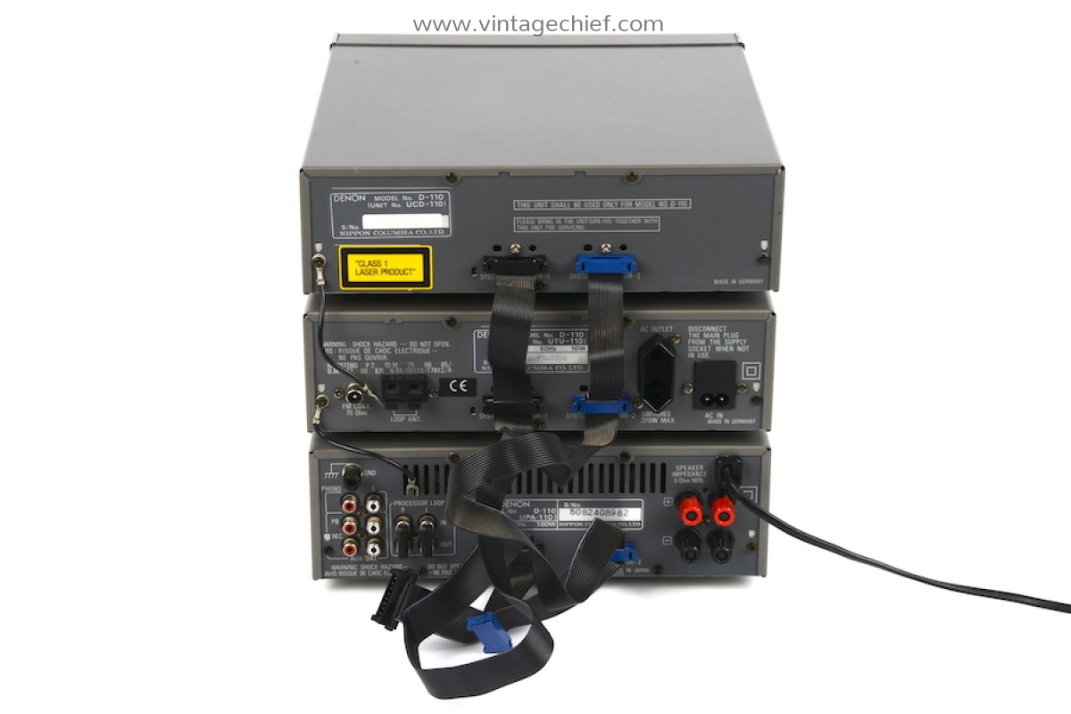 Denon D-110 Personal Component System: Denon UPA-110