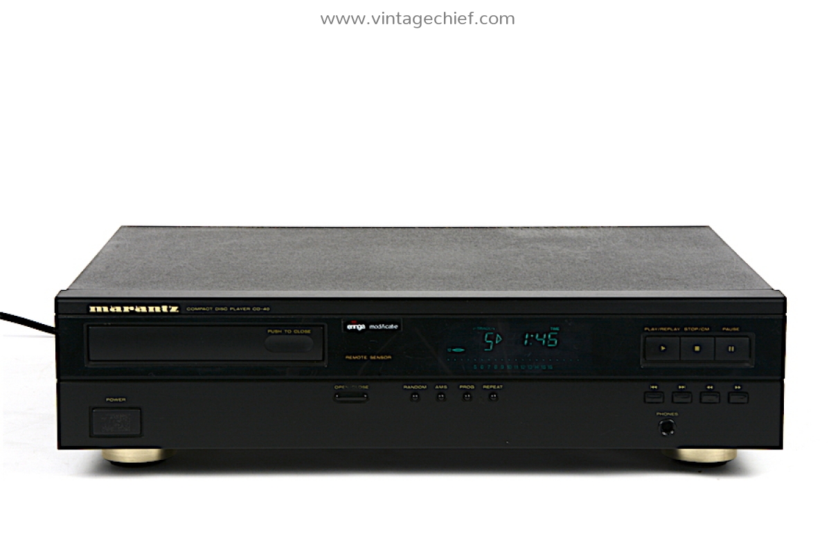 Marantz CD-40 CD Player with Eringa Modification | Philips CDM-4