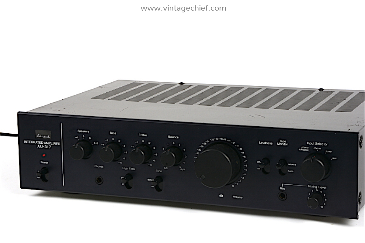 Vintage Sansui AU-317 Amplifier | Phono | 2 x 50 Watt