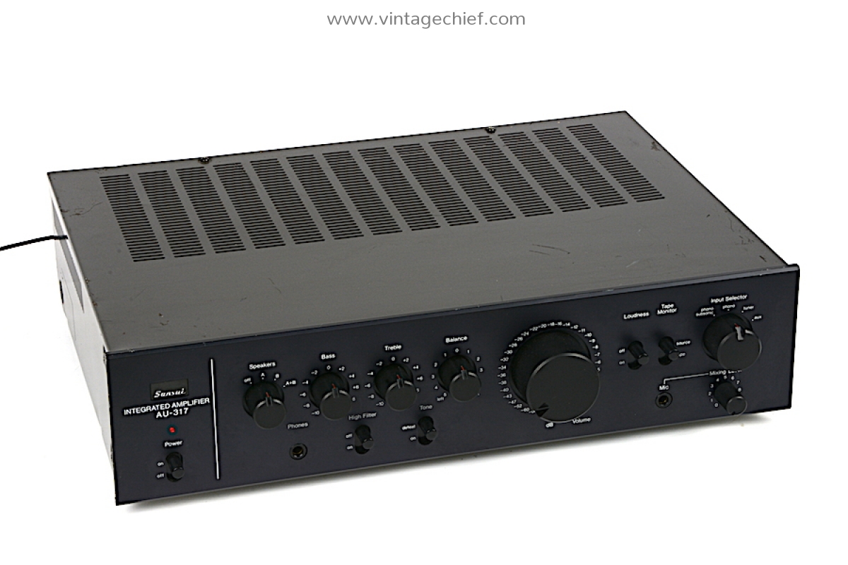 Vintage Sansui AU-317 Amplifier | Phono | 2 x 50 Watt
