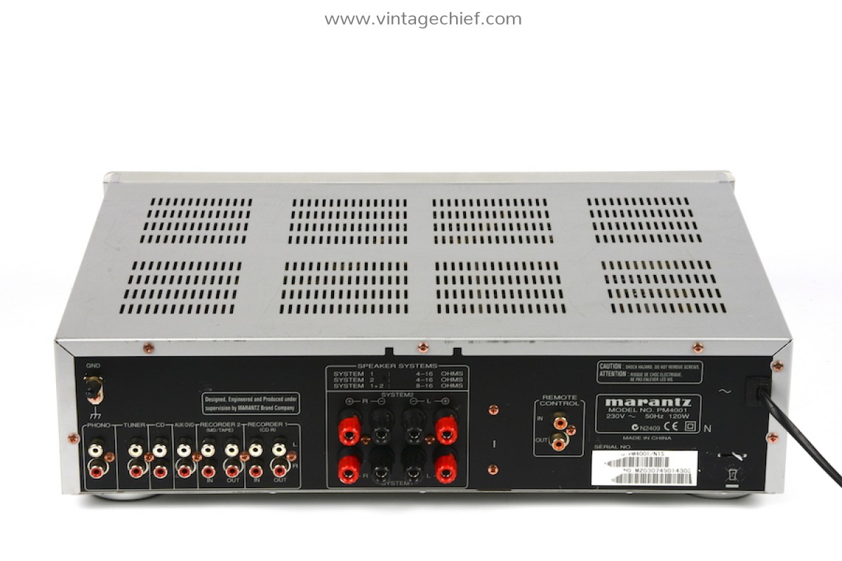 新品 【marantz】PM4001プリメインアンプ かまち様専用！送料込み