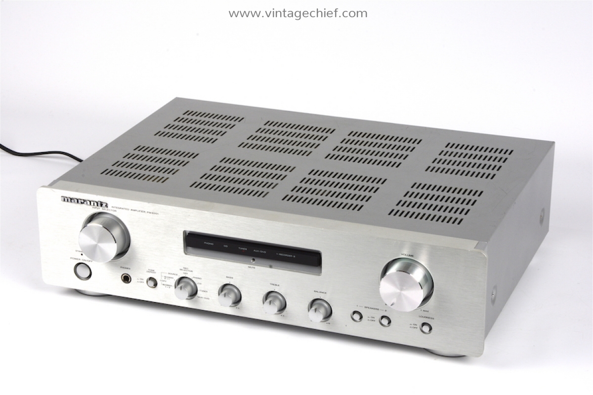 Marantz PM4001 Amplifier | Silver | Phono | 2 x 40 Watt | Stereo
