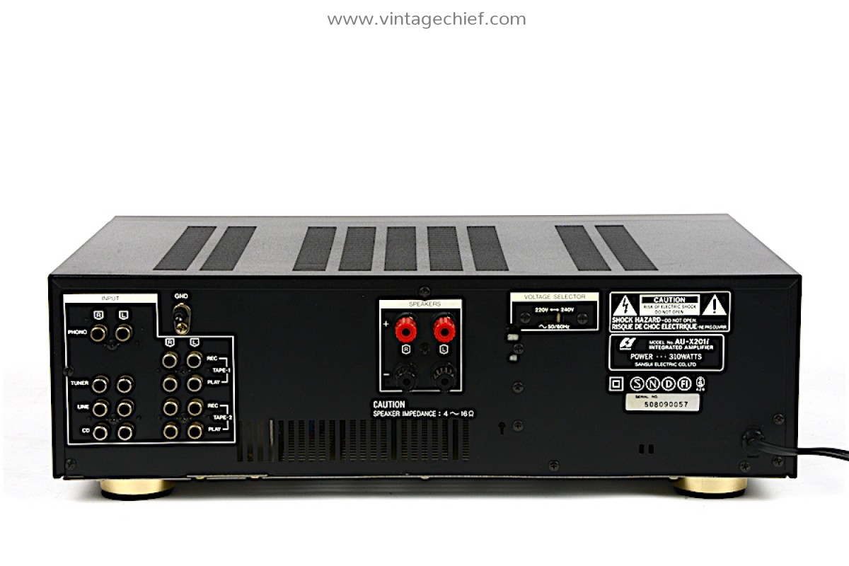 Sansui AU-X201i Amplifier | Phono | 2 x 30 Watt