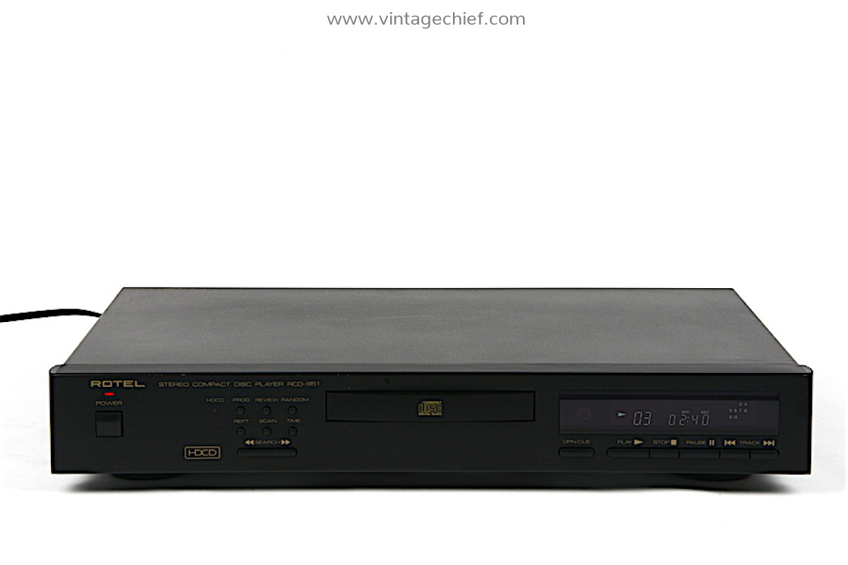 Audiophile Rotel RCD-951 CD Player | HDCD | Audio | HiFi | Cdplayer