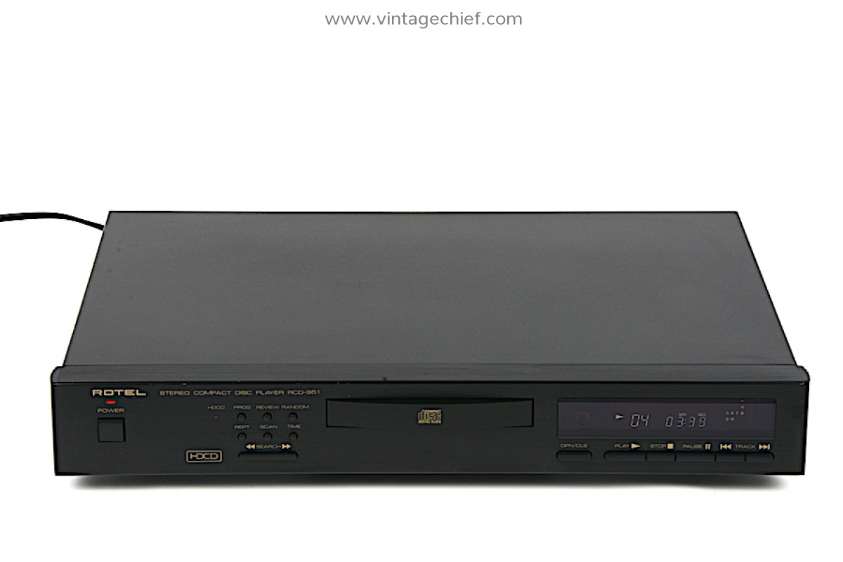 Audiophile Rotel RCD-951 CD Player | HDCD | Audio | HiFi | Cdplayer