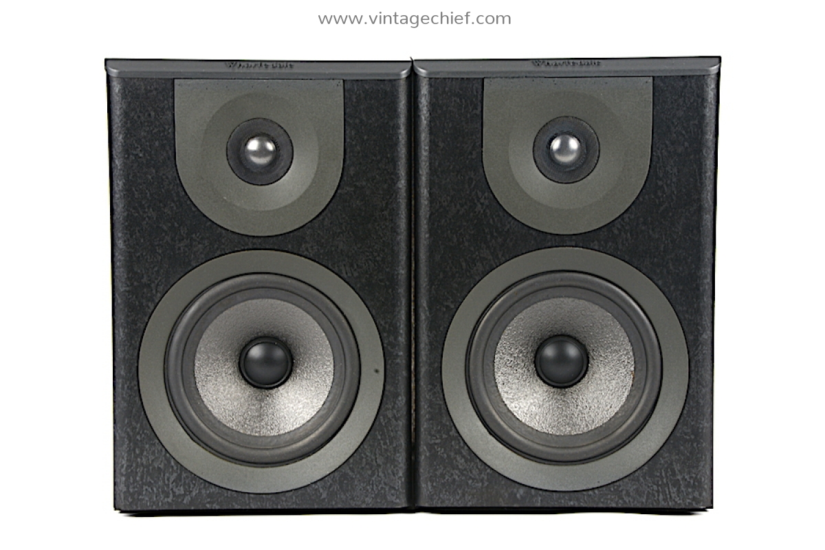 Wharfedale Diamond IV Speakers + Speaker Grills | Vintage | 2-Way