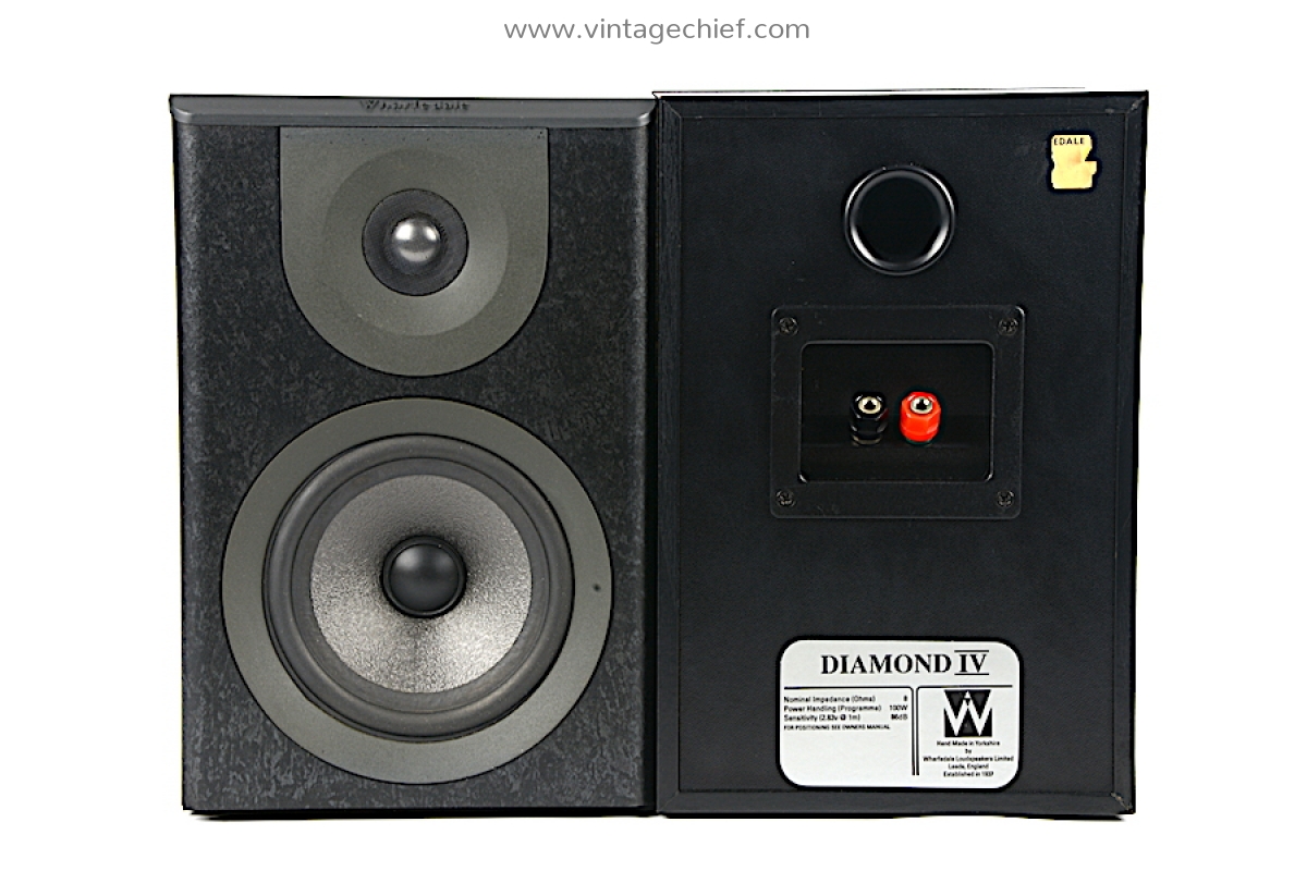 Wharfedale DIAMOND Ⅳ ペアスピーカー Wharfedale Diamond IV Speakers + Speaker Grills | Vintage | 2-Way