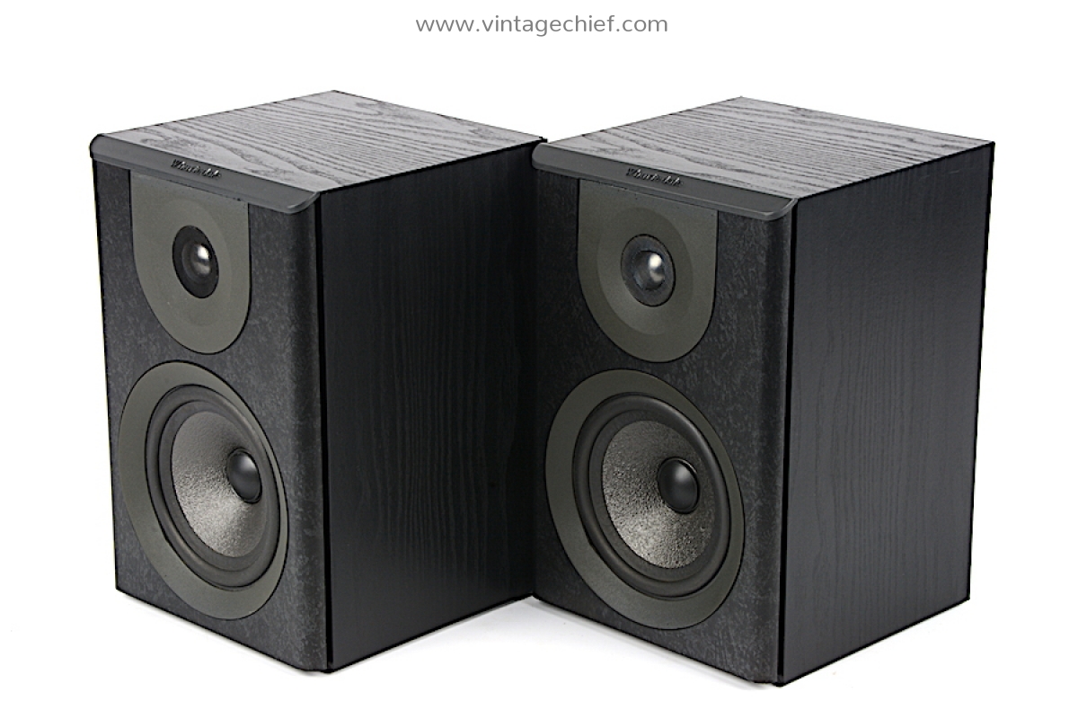 Wharfedale Diamond IV Speakers + Speaker Grills | Vintage | 2-Way