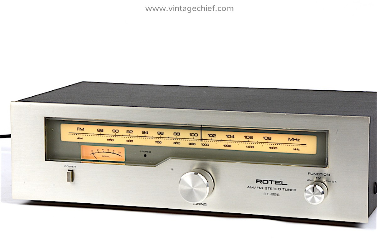 Rotel RT-226 FM AM Tuner | Vintage | Radio | Stereo