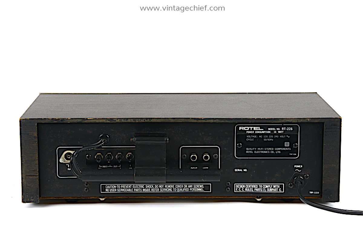 希少!! ROTEL AM/FMチューナー RT-726 音出しOK 現状品 希少!! ROTEL