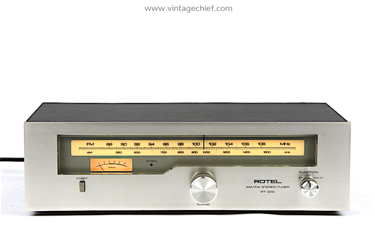 Rotel RT-226 FM AM Tuner | Vintage | Radio | Stereo