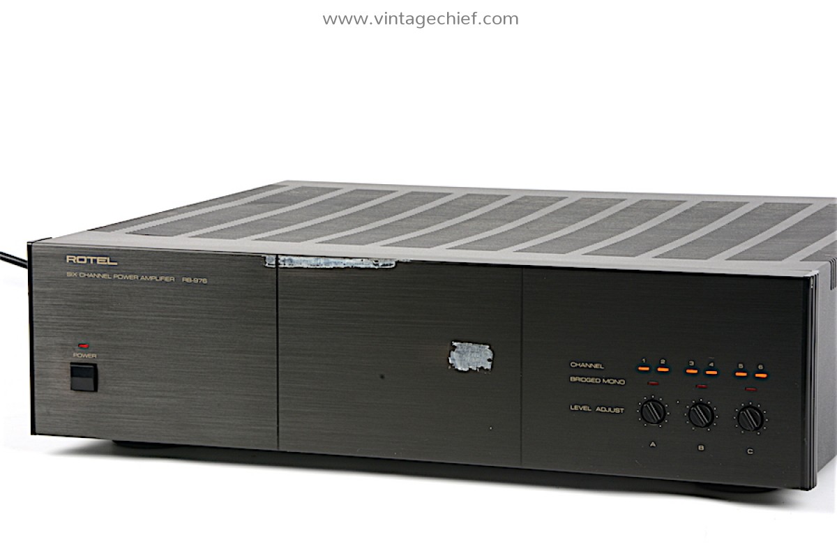 Rotel RB-976 Six Channel Power Amplifier | Multichannel Power Amp