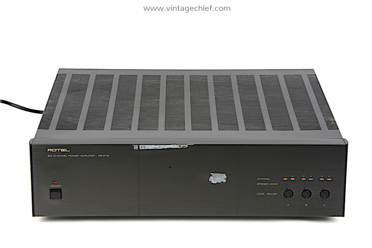 Rotel RB-976 Six Channel Power Amplifier | Multichannel Power Amp