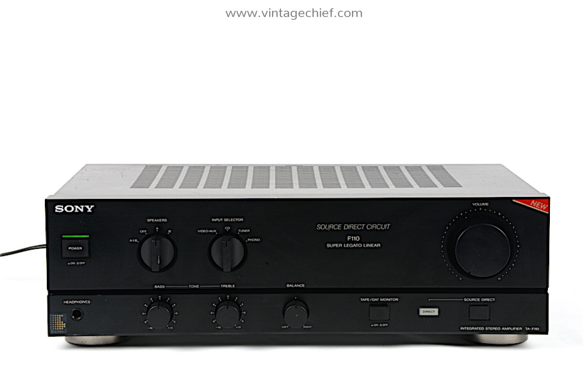 Sony TA-F110 Super Legato Linear Amplifier |Phono | Sony F-110 Amp
