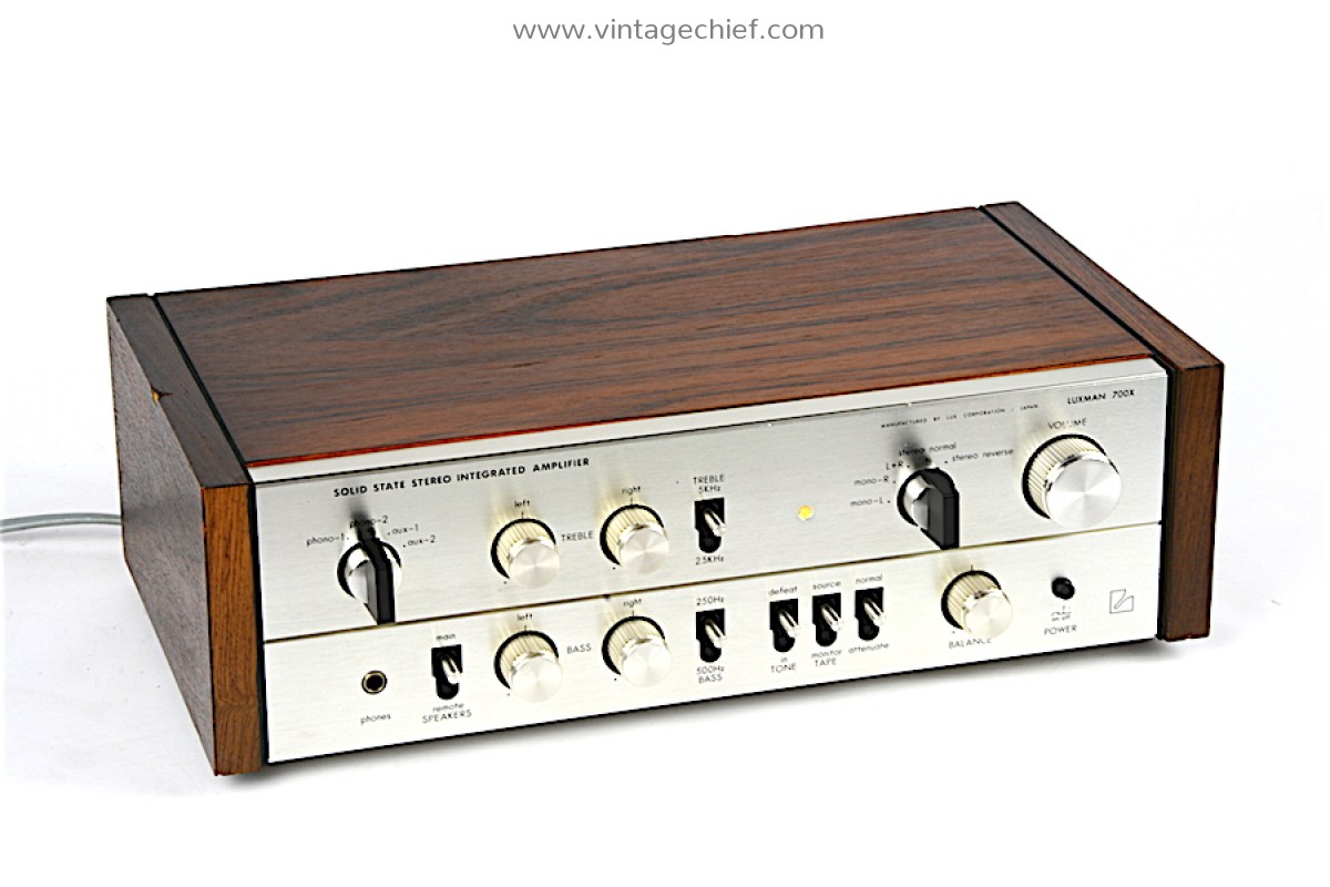 LUXMAN 700X アンプ　ラックスマン Luxman SQ-700X Amplifier | Wooden Case | Phono | Vintage | Stereo