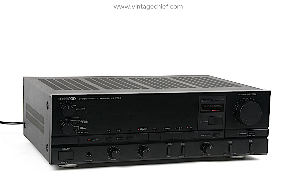 ☆KENWOOD KA-770D プリメインアンプ 代え