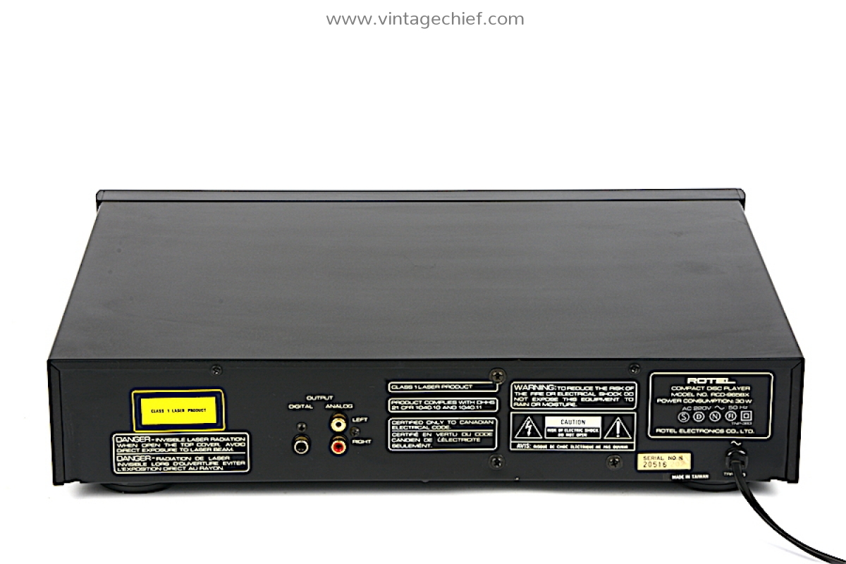 Rotel RCD-965BX CD Player + Rotel RR-901 Remote Control | Philips