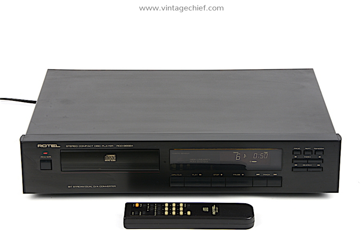 Rotel RCD-965BX CD Player + Rotel RR-901 Remote Control | Philips