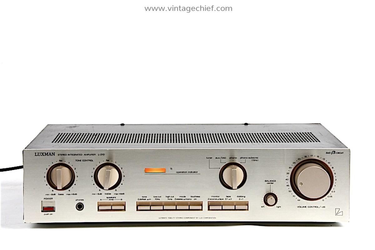 Luxman Amplificador LUXMAN L-210 Recap 