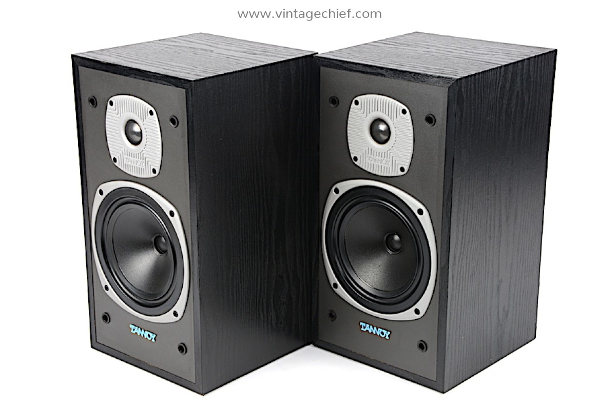 Tannoy E11 Speakers + Speaker Grills | Vintage | 1988 - 1991