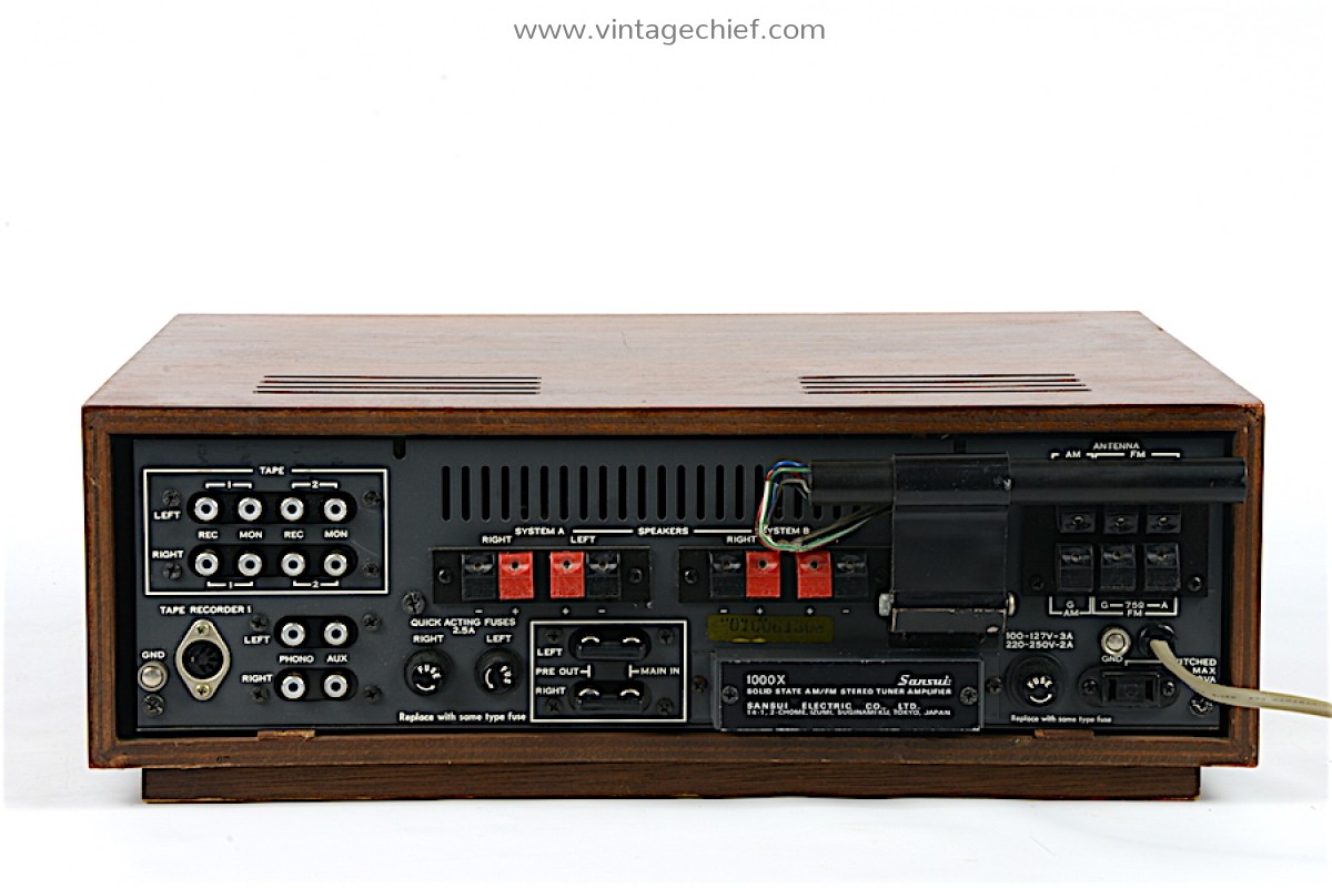 Sansui - 217 Serie - Amplificateur stéréo, Tuner