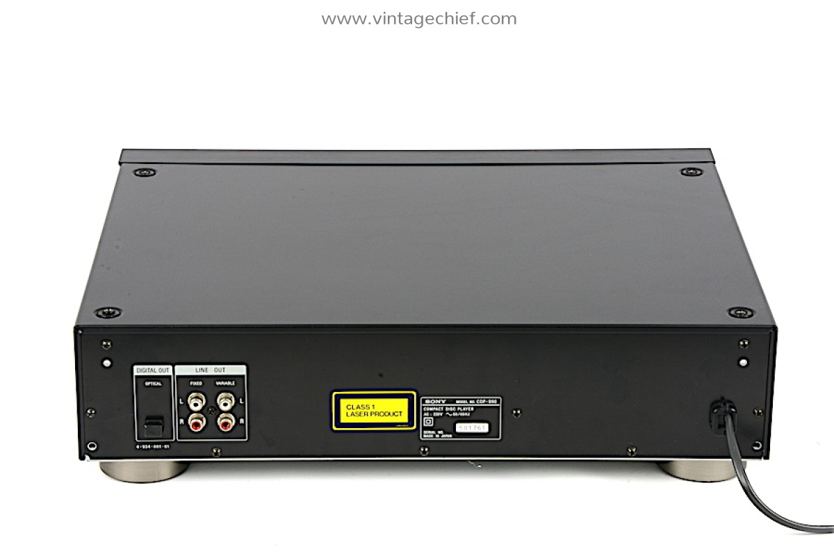 値段が激安 Sony CDP-990 CD Player + Sony RM-D590 Remote Control | Sony その他