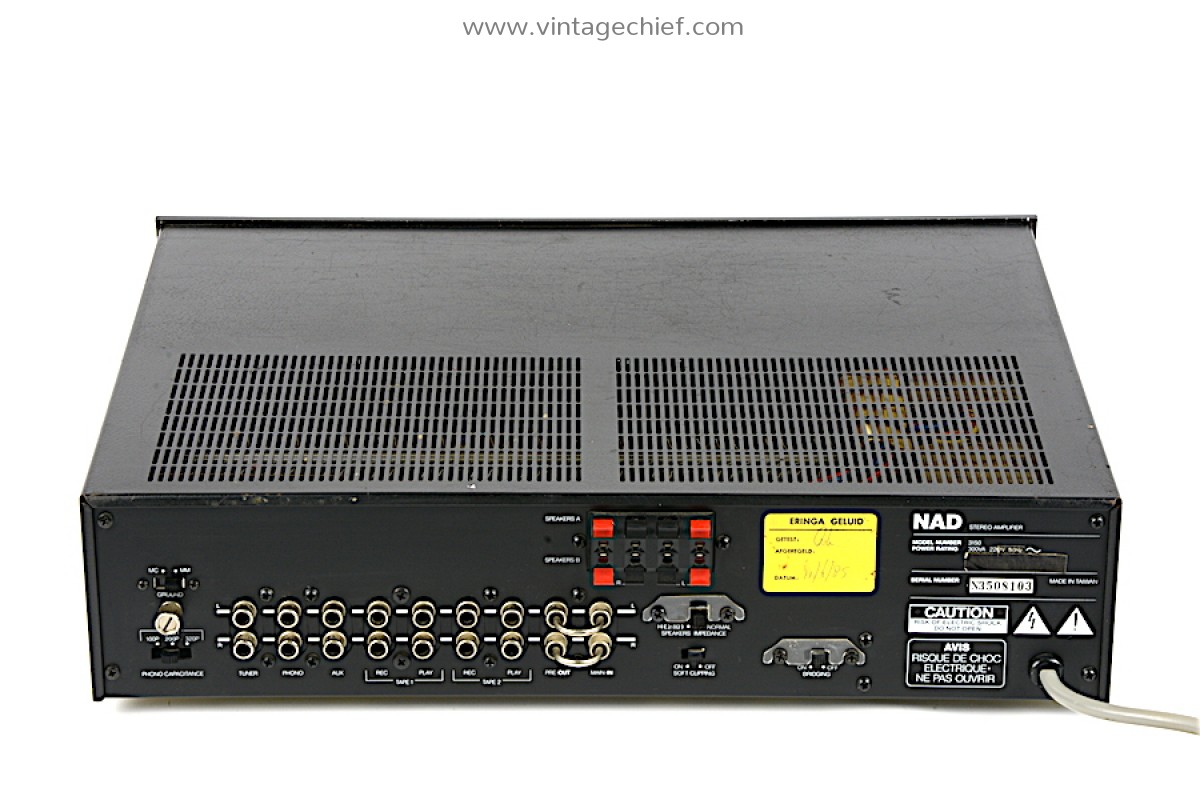 Serviced NAD 3150 Dual Mono Integrated Stereo Amplifier Phono MM MC