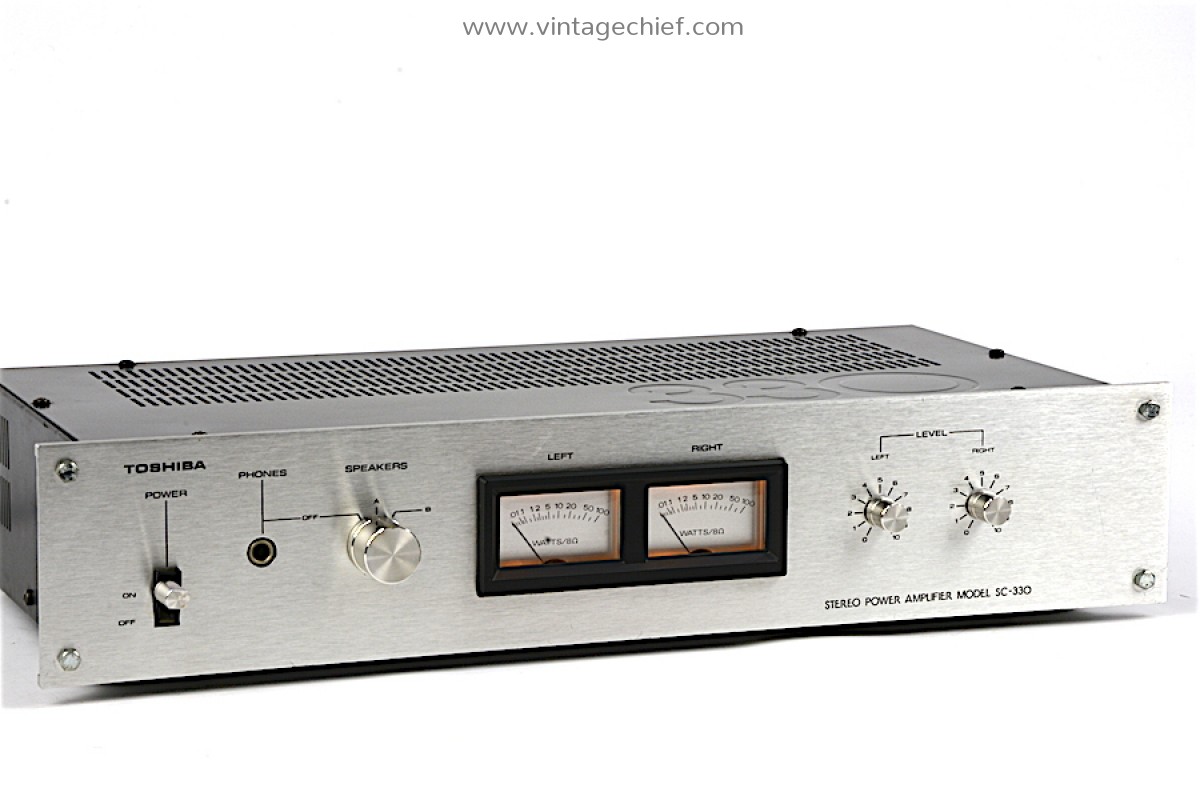 昭和レトロ　TOSHIBA　HiFi STEREO AMPLIFER Vintage Toshiba SB-445 Stereo Amplifier Hi-Fi Separates