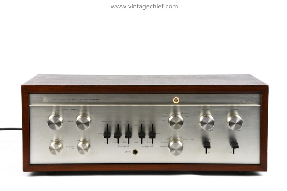 High End Luxman CL-350 Preamplifier + Manual | Wooden Case