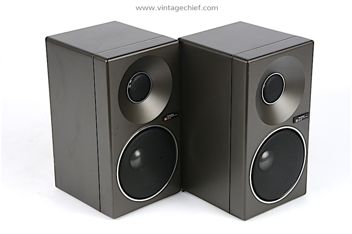 Technics テクニクス 2WAY スピーカー SB-F2 ペア アルミ