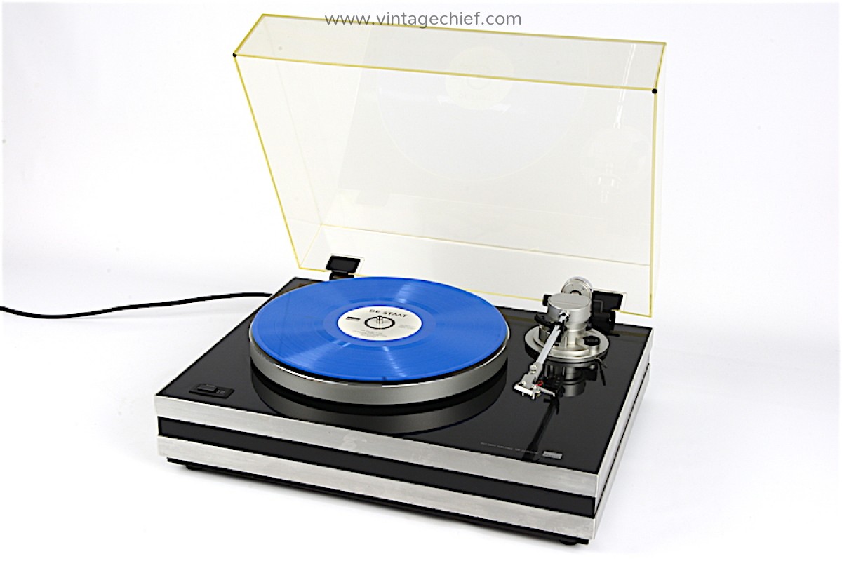 Audiophile Sansui SR-222 MKIV Turntable + Dust cover | High