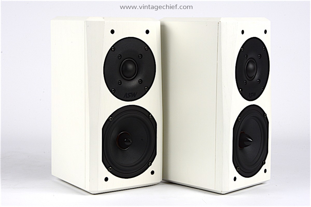 ASW Opus M/06 Speakers + Speaker Grills | White | Loudspeakers