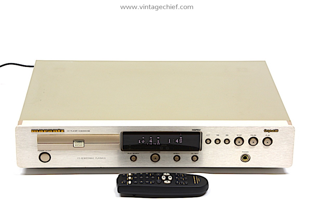 Marantz CD6000 OSE CD Player + Remote Control + Manual
