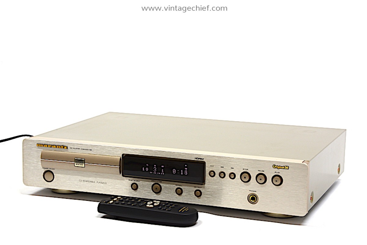 ファッション 通販 Marantz CD6000 Manual + Control Remote + Player CD OSE その他