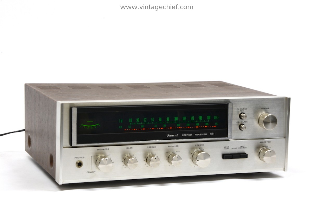 Sansui 551 Receiver | Serviced | Vintage | Stereo | Phono