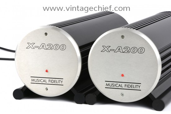 Musical Fidelity X-A200 Mono Power Amplifiers (2x)