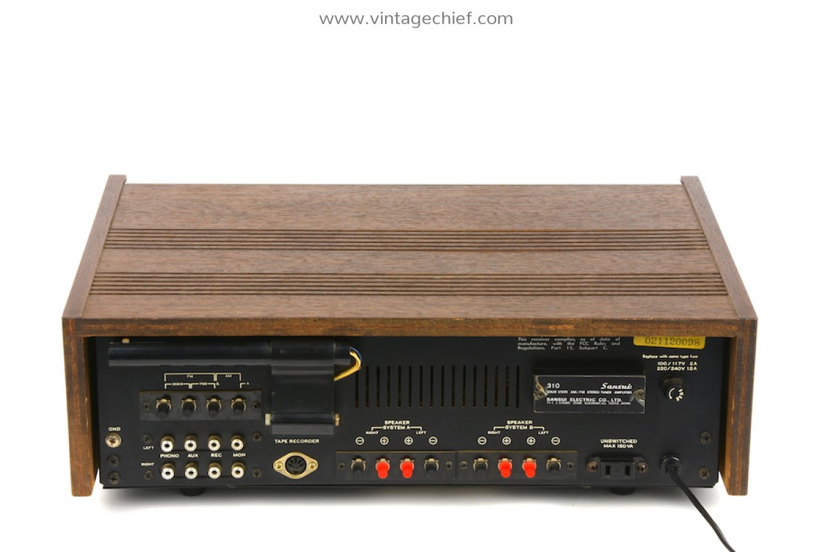 引き取り限定◼︎SANSUI サンスイ　コンパチブルステレオAPS-310 SANSUI APS-310の仕様 サンスイ/山水