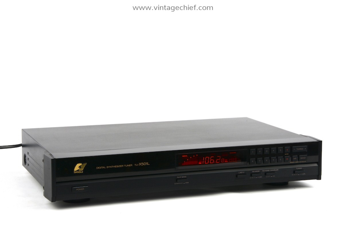 【2026年1/5〜発送★りん★プロ必読 専用Sansui TU-7500 Sansui TU-X501L FM AM LW Tuner | High Gloss Black | Radio | Vintage