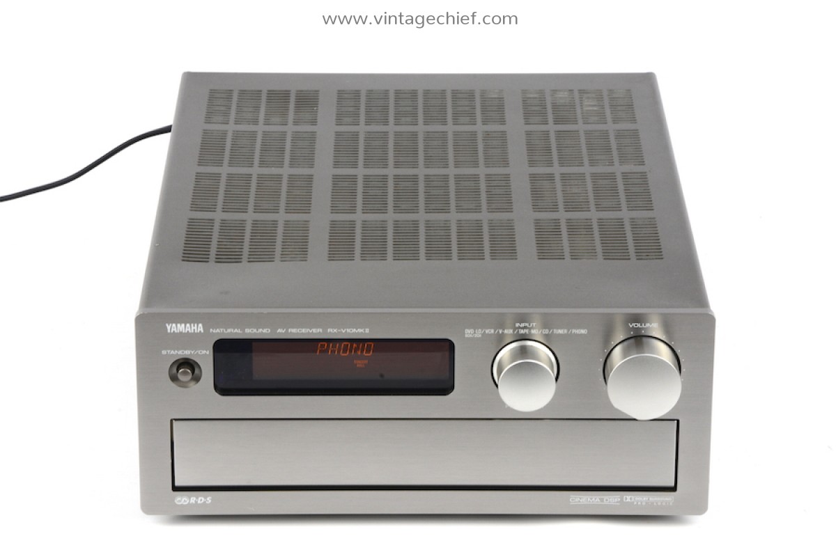 Yamaha RX-V10MKII Natural Sound AV Receiver | Phono | Titanium