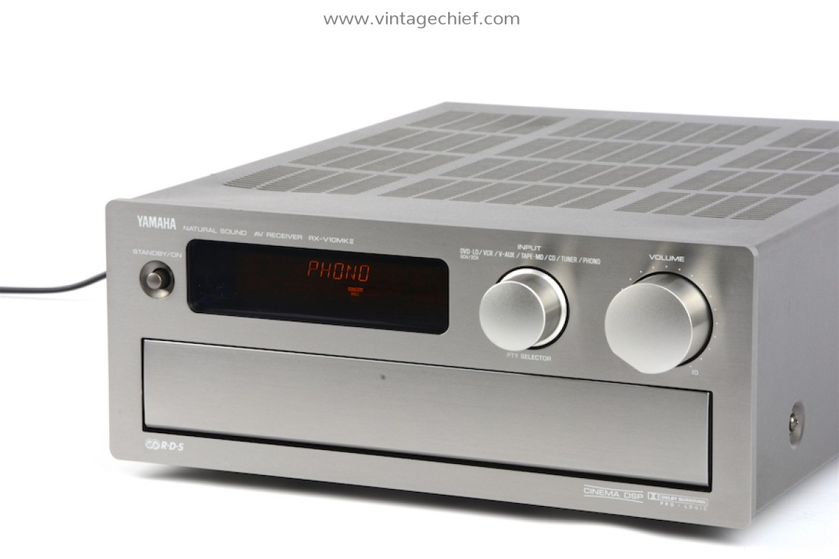 Yamaha RX-V10MKII Natural Sound AV Receiver | Phono | Titanium