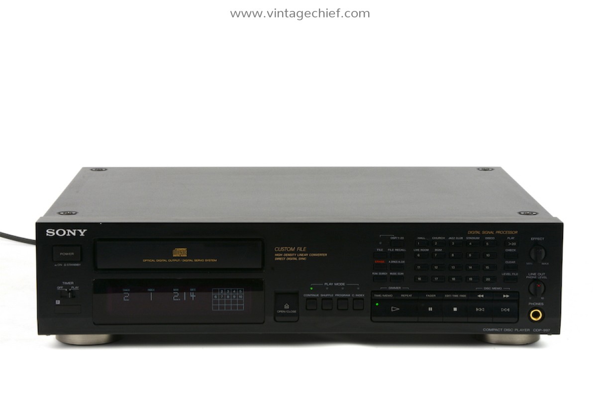 Audiophile Sony CDP-997 CD Player 