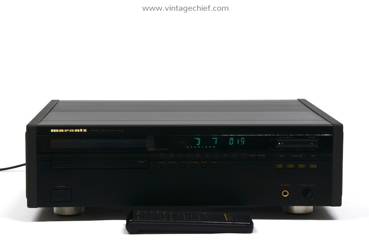 High End Marantz CD-80 CD Player + ZAMAC Side Panels +