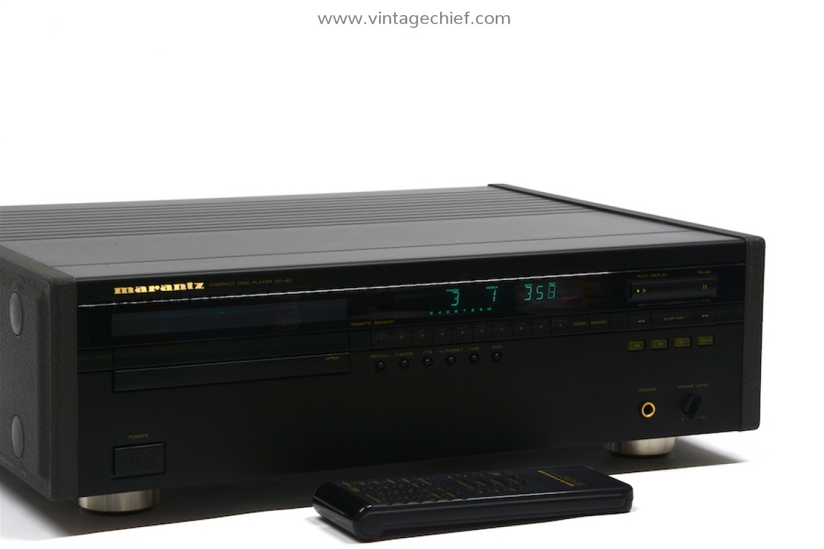 High End Marantz CD-80 CD Player + ZAMAC Side Panels +