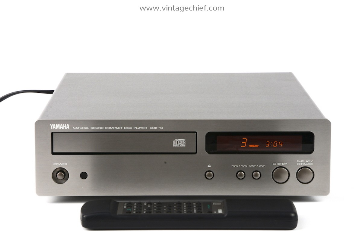 YAMAHA CDX-10 CDプレーヤー【純正リモコン付】