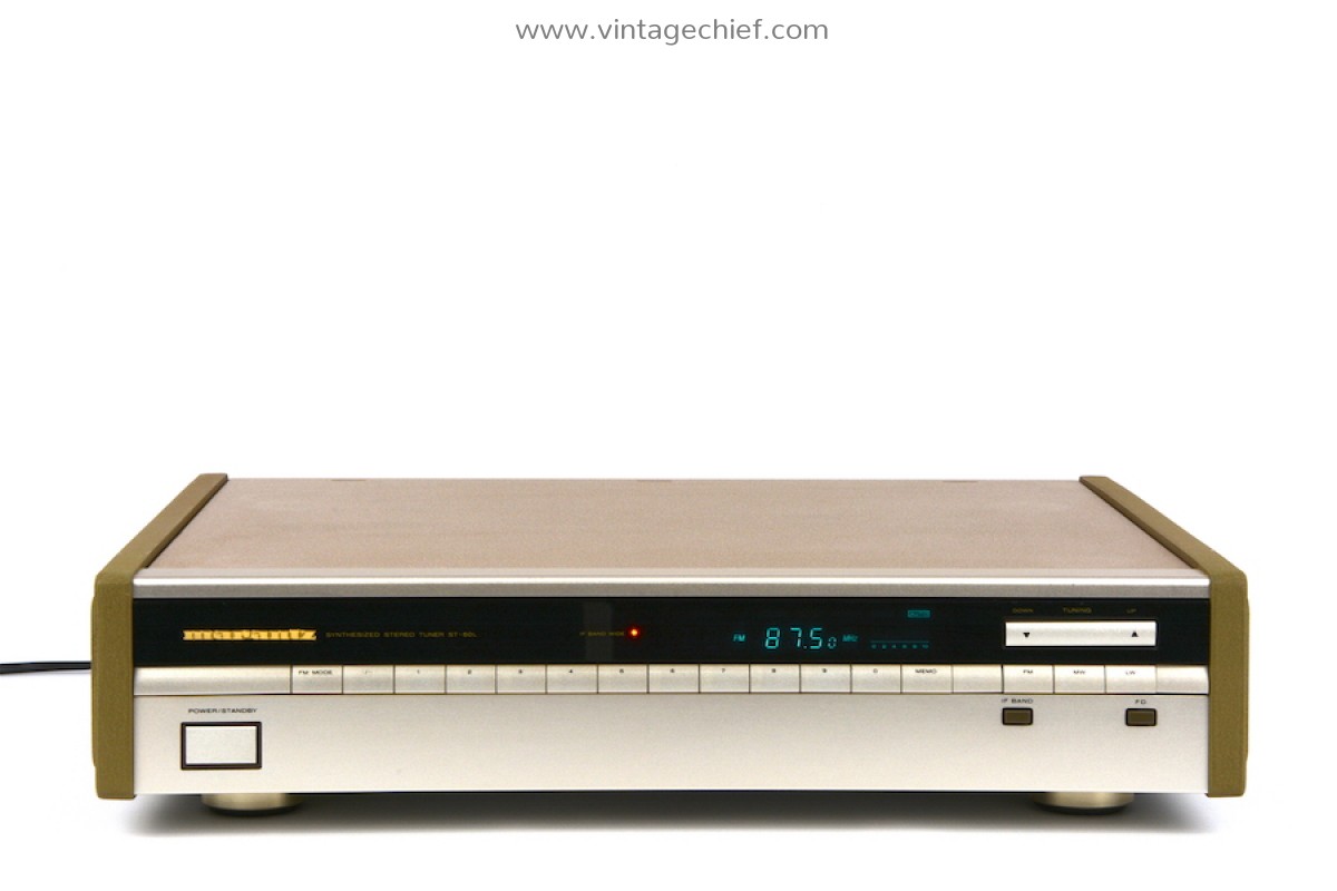 Champagne Gold Marantz ST-50L FM AM Stereo Tuner + ZAMAC