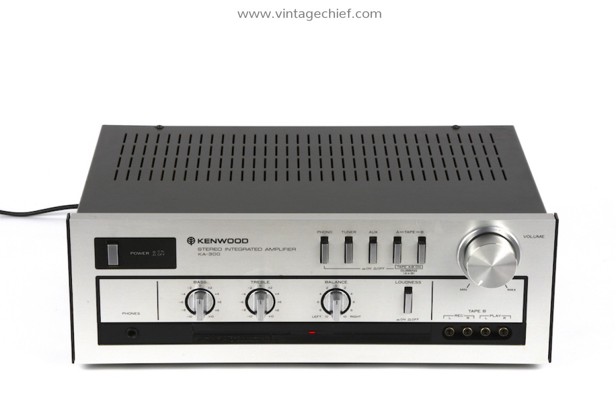 Kenwood KA-300 Stereo Amplifier | Trio | Phono | Vintage